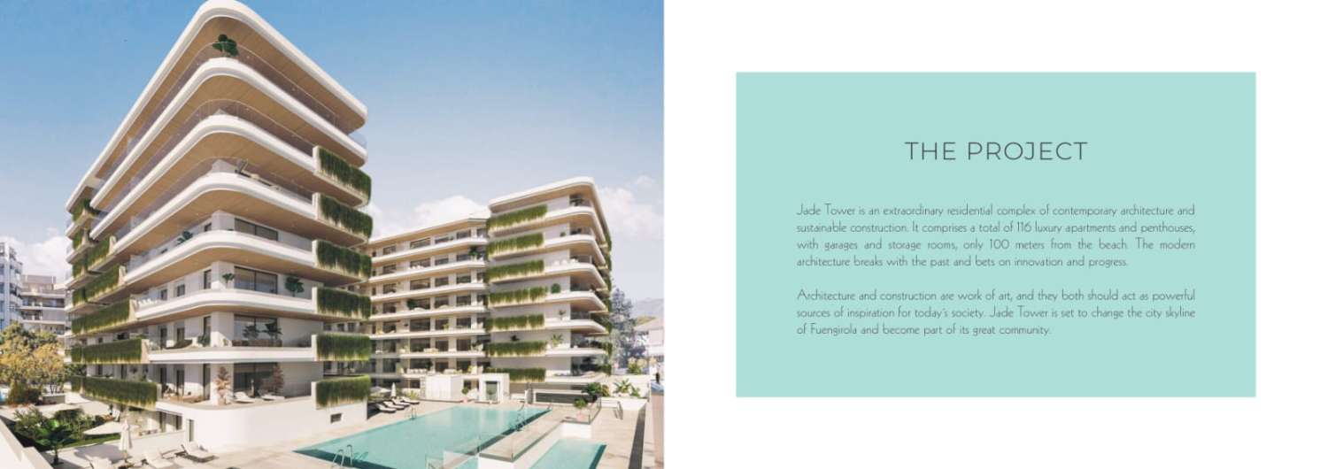 En unik möjlighet att köpa lägenheter i det bästa området i Fuengirola, 100 meter från stranden,