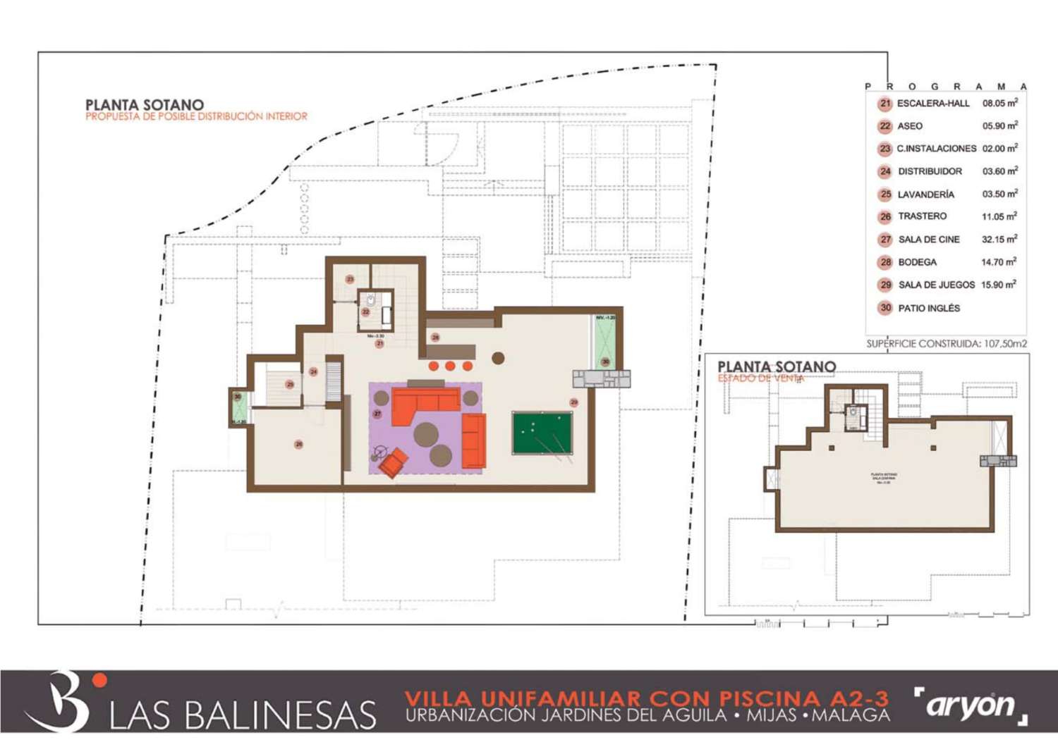 EXECUTION OF A SINGLE-FAMILY HOUSE AND POOL UNDER THE PASSIVHAUS STANDARD, in its PREMIUM CATEGORY, LOCATED IN URB. GARDENS OF THE EAGLE, MIJAS COSTA.