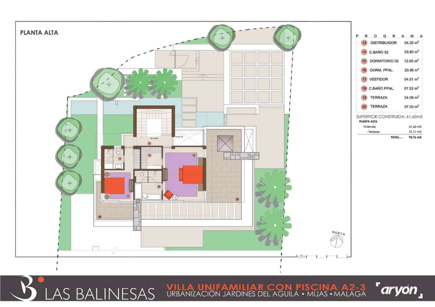 تنفيذ منزل وحوض سباحة لعائلة واحدة وفقًا لمعيار PASSIVHAUS ، في فئته المتميزة ، والموجود في URB. حدائق النسر ، MIJAS COSTA.