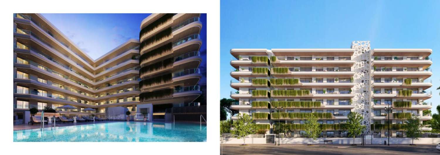 A unique opportunity to purchase apartments in the best area of Fuengirola, 100m from the beach,