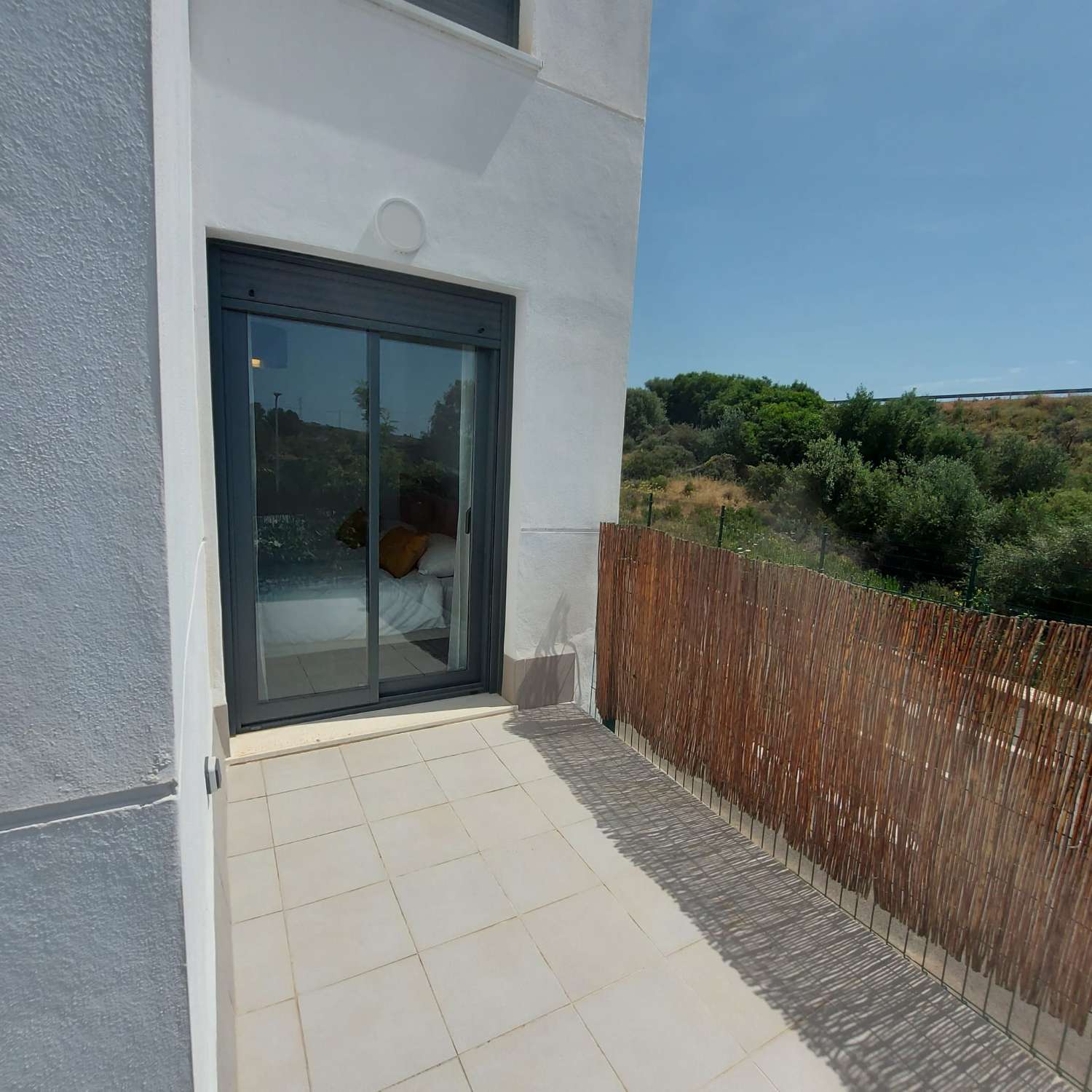 La cala, beautiful ground floor apartment with private terrace and landscaped garden of over 70m.  There are 3 double bedrooms,